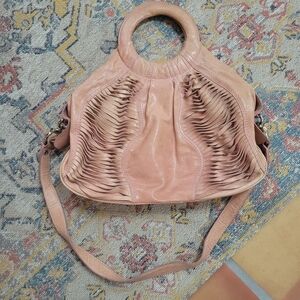 Gustto Brown Leather Boho Bag